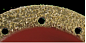 Диск обдирочно-фрезерный Альфа диаметр 125 мм лепестковый зерно №3