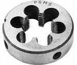Плашка круглая М18 для нарезания внешней резьбы ECONOM 51400018 от интернет-магазина ToolsDiamond.ru
