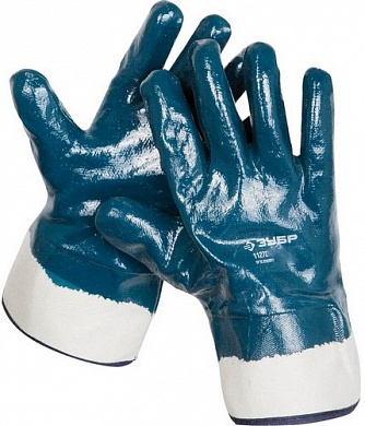 Перчатки "XL"с полным нитриловым покрытием ЗУБР МАСТЕР 11270-XL от интернет-магазина ToolsDiamond.ru
