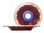 Диск обдирочно-фрезерный Альфа диаметр 125 мм плоский зерно №3