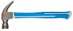 Молоток гвоздодер 560г кованый с фиберглассовой рукояткой ЗУБР ПРОФИ 20265-560